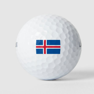 Iceland Flag Golf Balls