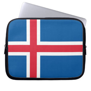 Iceland Flag Laptop Sleeve