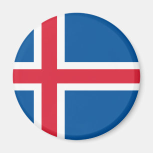 Iceland flag magnet