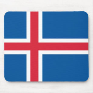 Iceland Flag Mouse Mat