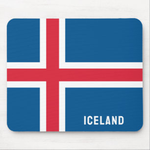 Iceland Flag Mouse Mat