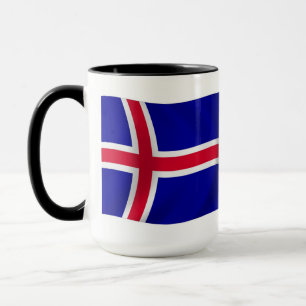 Iceland Flag Mug