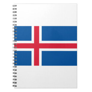 Iceland Flag Notebook