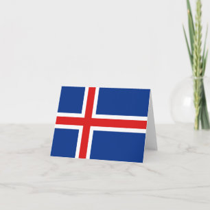 Iceland Flag Notecard