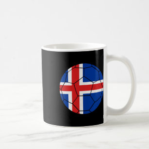 Iceland Flag Soccer Iceland Soccer _1 Coffee Mug