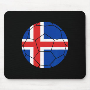 Iceland Flag Soccer Iceland Soccer _1 Mouse Mat