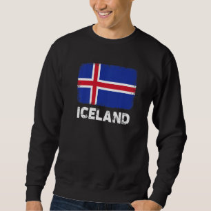 Iceland Flag Support Icelandic People Women Men Sweatshirt