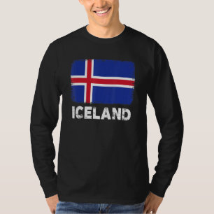 Iceland Flag Support Icelandic People Women Men T-Shirt