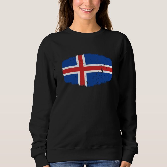 Iceland Flag Sweatshirt (Front)