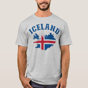 Iceland flag   T-Shirt