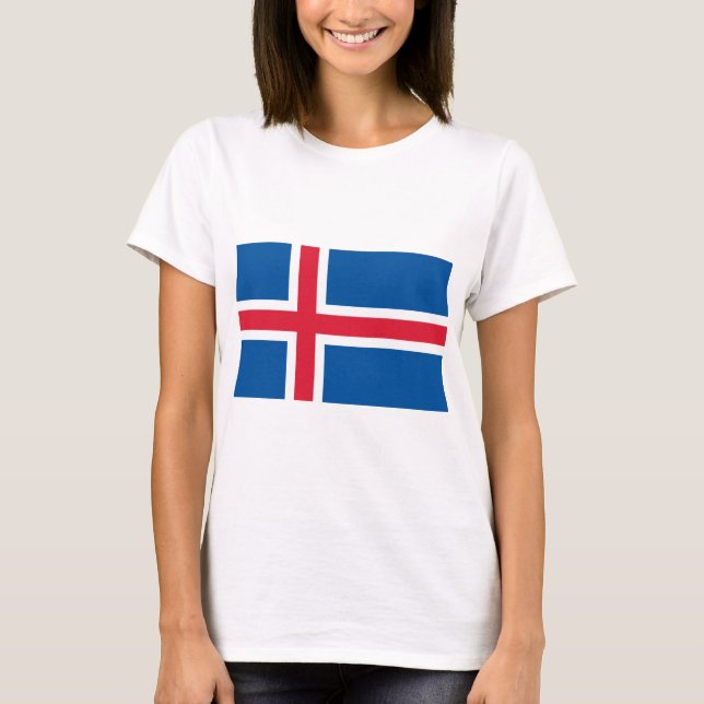 Iceland Flag T-Shirt (Front)