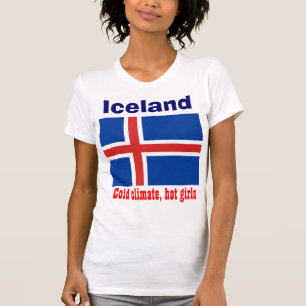 Iceland flag T-Shirt