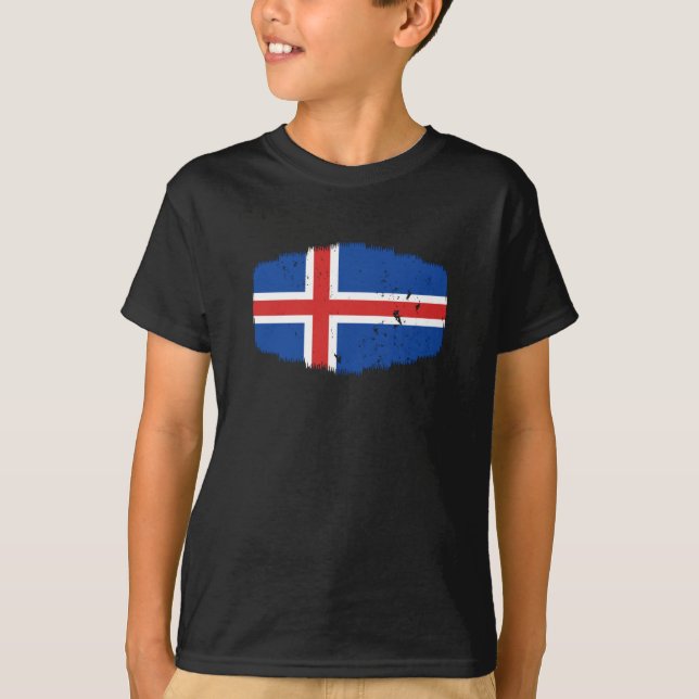 Iceland Flag T-Shirt (Front)