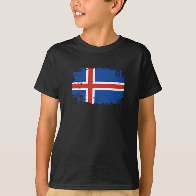Iceland Flag T-Shirt (Front)