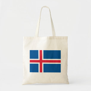 Iceland Flag Tote Bag