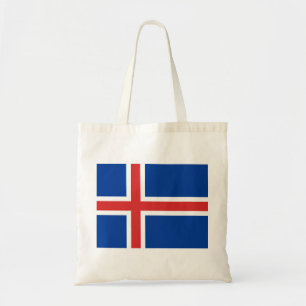 Iceland Flag Tote Bag