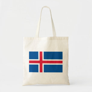 Iceland Flag Tote Bag