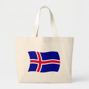 Iceland Flag Tote Bag