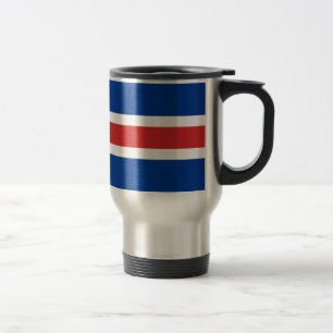 Iceland Flag Travel Mug