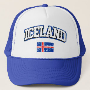 Iceland Flag Trucker Hat