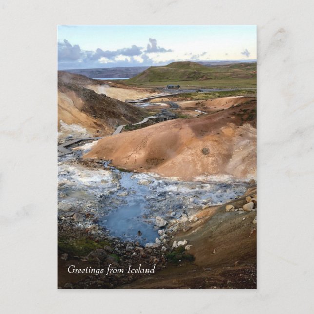 Iceland Geothermal - Postcard (Front)