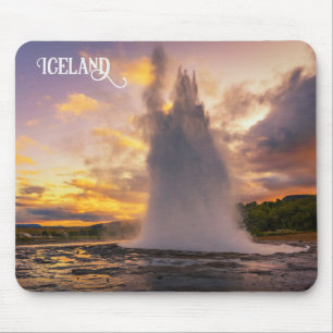 Iceland Geyser Mouse Mat