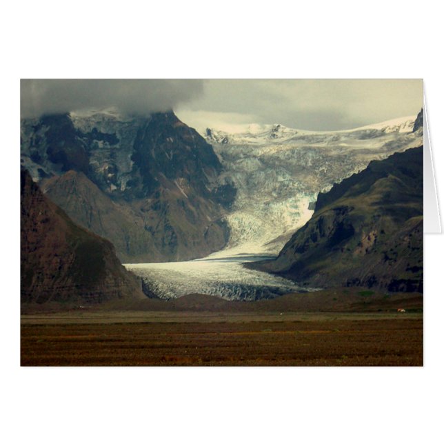 Iceland Glacier Card (Front Horizontal)