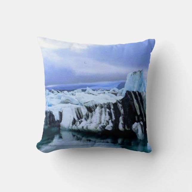Iceland glacier - cushion (Front)