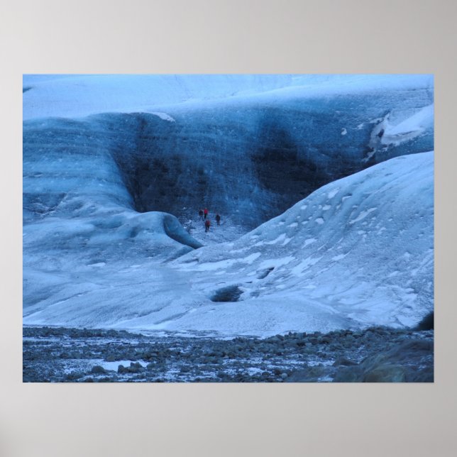 Iceland glacier poster (Front)