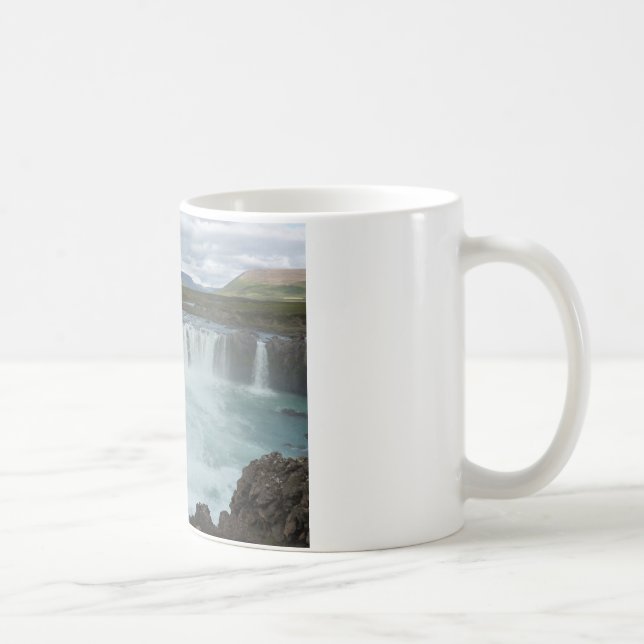 Iceland Godafoss Coffee Mug (Right)