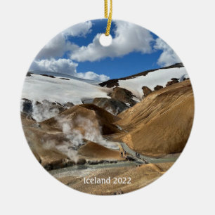 Iceland highlands ornament