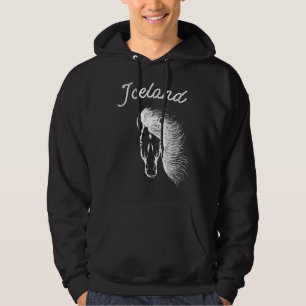 Iceland Hoodie with Icelandic Horse
