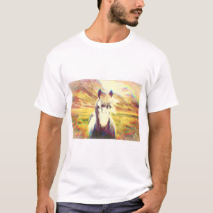 Iceland Horse Digital Art T-Shirt