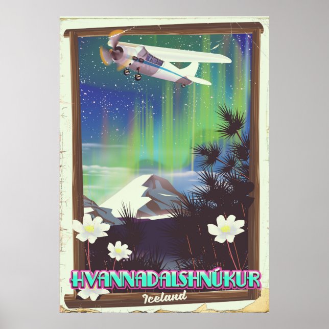 iceland Hvannadalshnúkur Poster (Front)