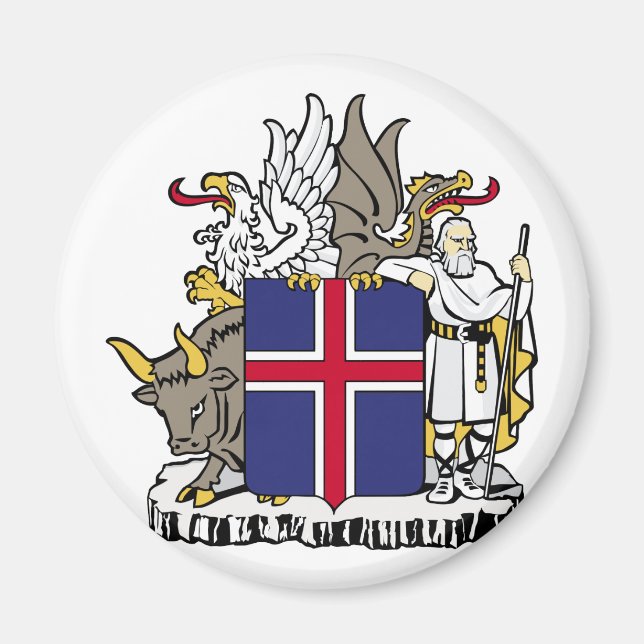 Iceland, Iceland Magnet (Front)