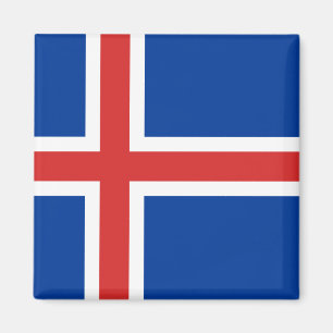 Iceland (Icelandic) Flag Magnet