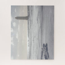 Iceland Jigsaw Puzzle - Malariff lighthouse Winter