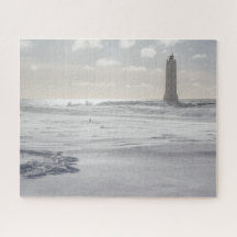 Iceland Jigsaw Puzzle - Malariff lighthouse Winter