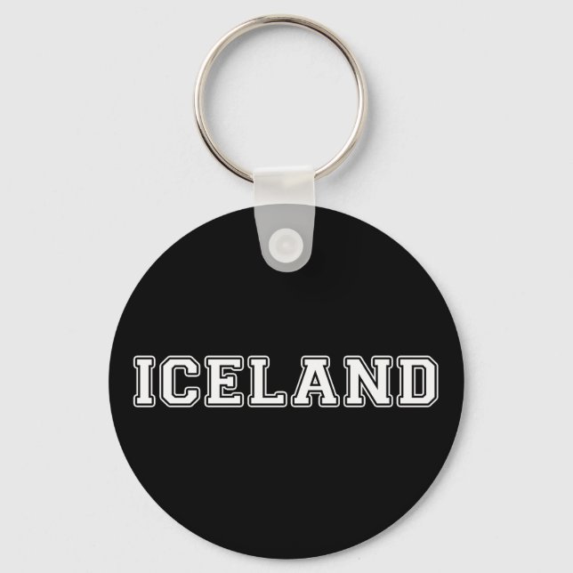 Iceland Key Ring (Front)