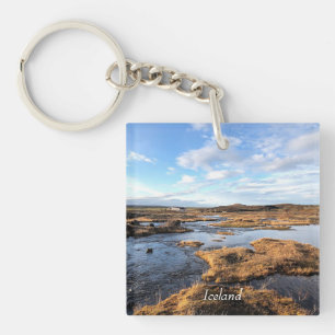 Iceland landscape keychain