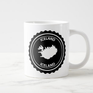 Iceland Large Coffee Mug