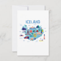 Iceland map