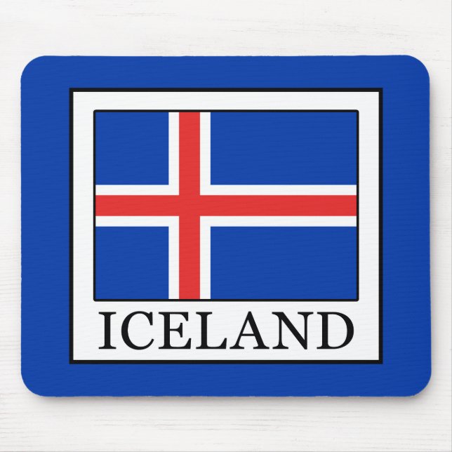 Iceland Mouse Mat (Front)