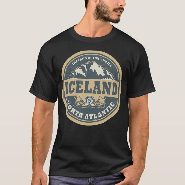 Iceland North Atlantic T-Shirt (Front)
