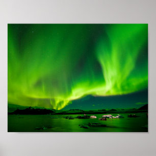 Iceland Northern Lights Poster