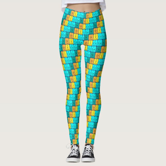 Iceland patriotic periodic table leggings (5) (Front)