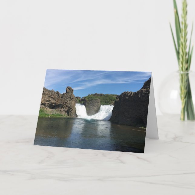 Iceland - Personalised holiday/greeting card (Front)