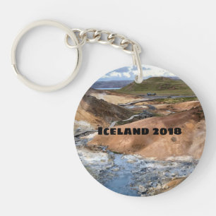 Iceland - Personalised keychain