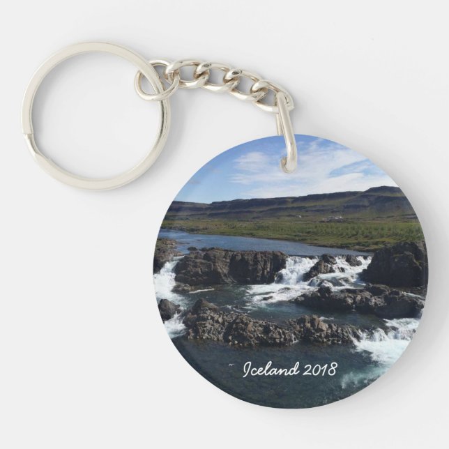 Iceland - Personalised keychain (Front)