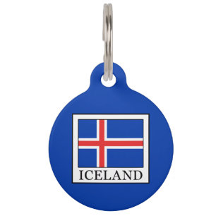 Iceland Pet Tag